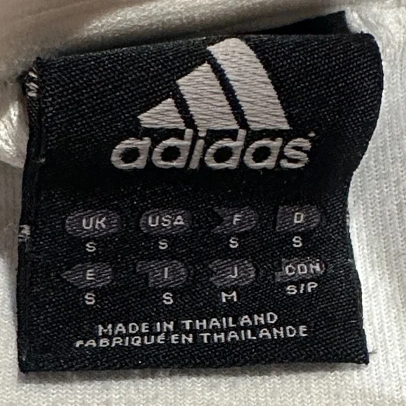 Adidas White gold and Green Track Jacket with gold hardware & Stars and zippers - Picture 5 of 10